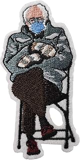 Cute-Patch Bernie Sanders Embroidered Iron on Patch