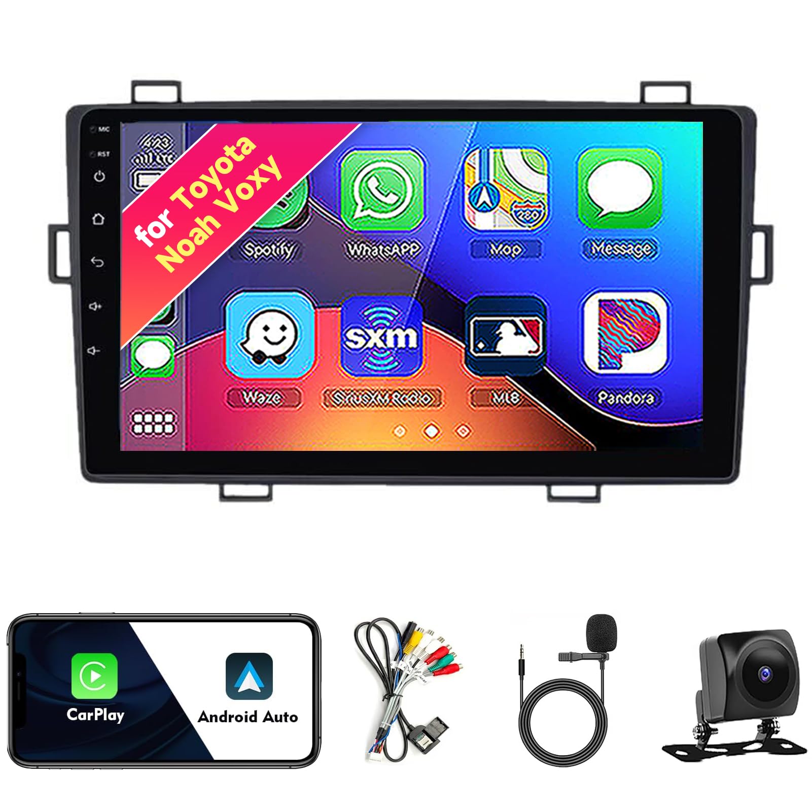 Amazon.com: Car Radio Stereo for Toyota Noah Voxy 2007-2013