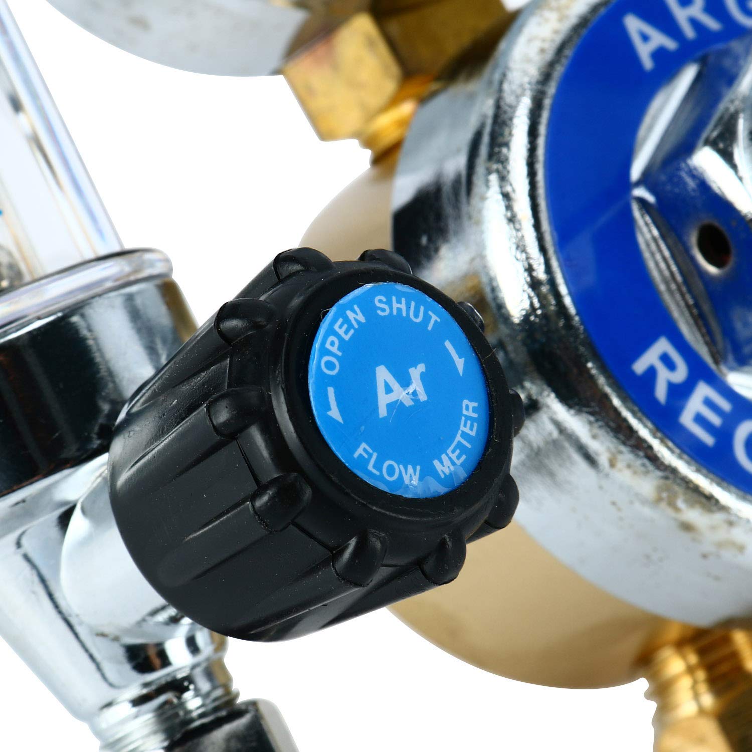 Buy Argon Regulator With Flowmeter TIG Welder MIG Welding CO2 Regulator 0 to 25 L/MIN 0 to 25