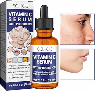 Vitamina C Essência Facial | vitamina C para linhas finas do rosto - Hidratante Reparação da Pele Profundo Anti-Ida30ml para Cuidados com a Pele Pescoço e Olhos Pinjing