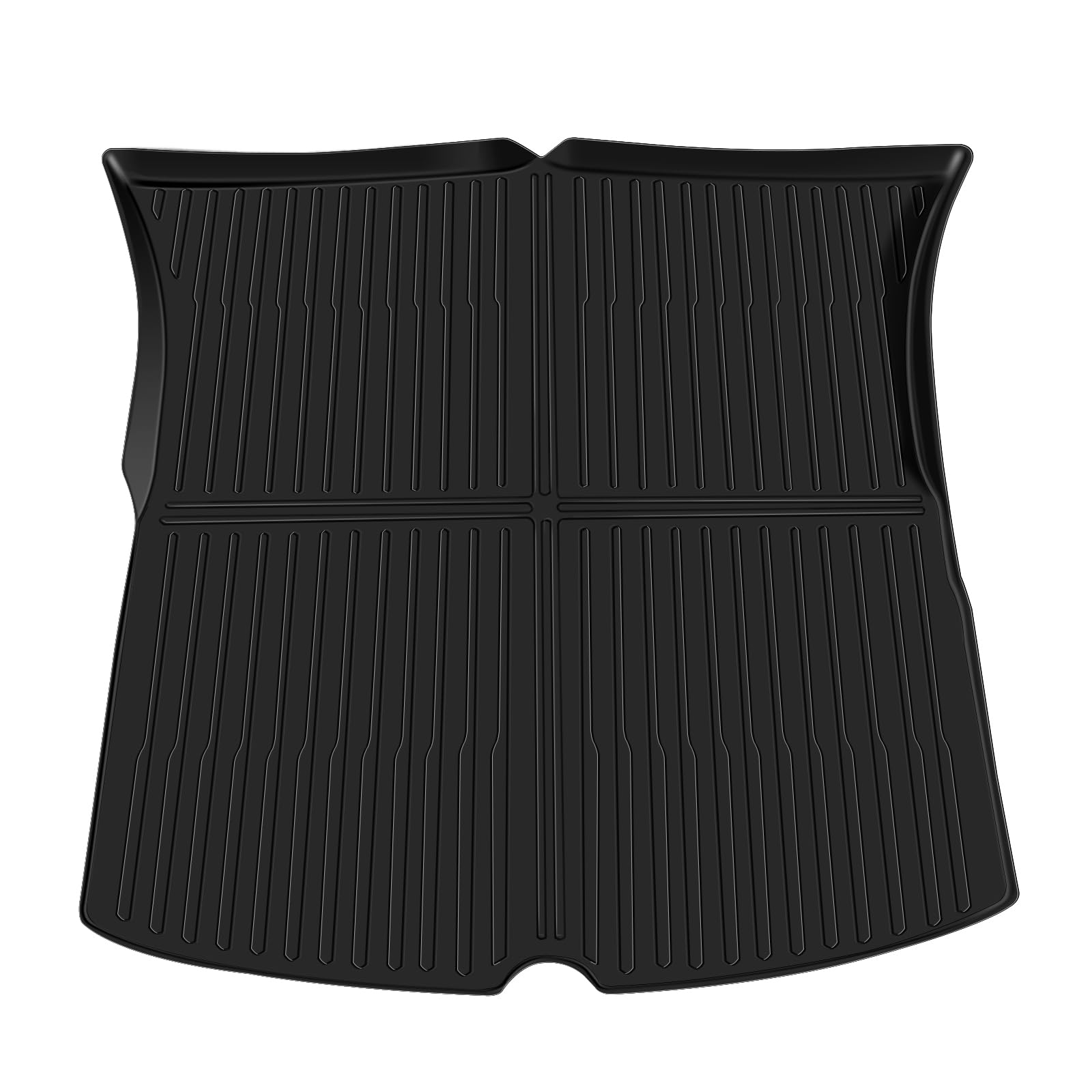 TPE Trunk Mat Compatible with Tesla Model Y 2020 2021 2022 2023,All Weather Non Slip Waterproof Cargo Liner Compatible with Model Y,Heavy Duty Rear Cargo Mat Trunk Liner