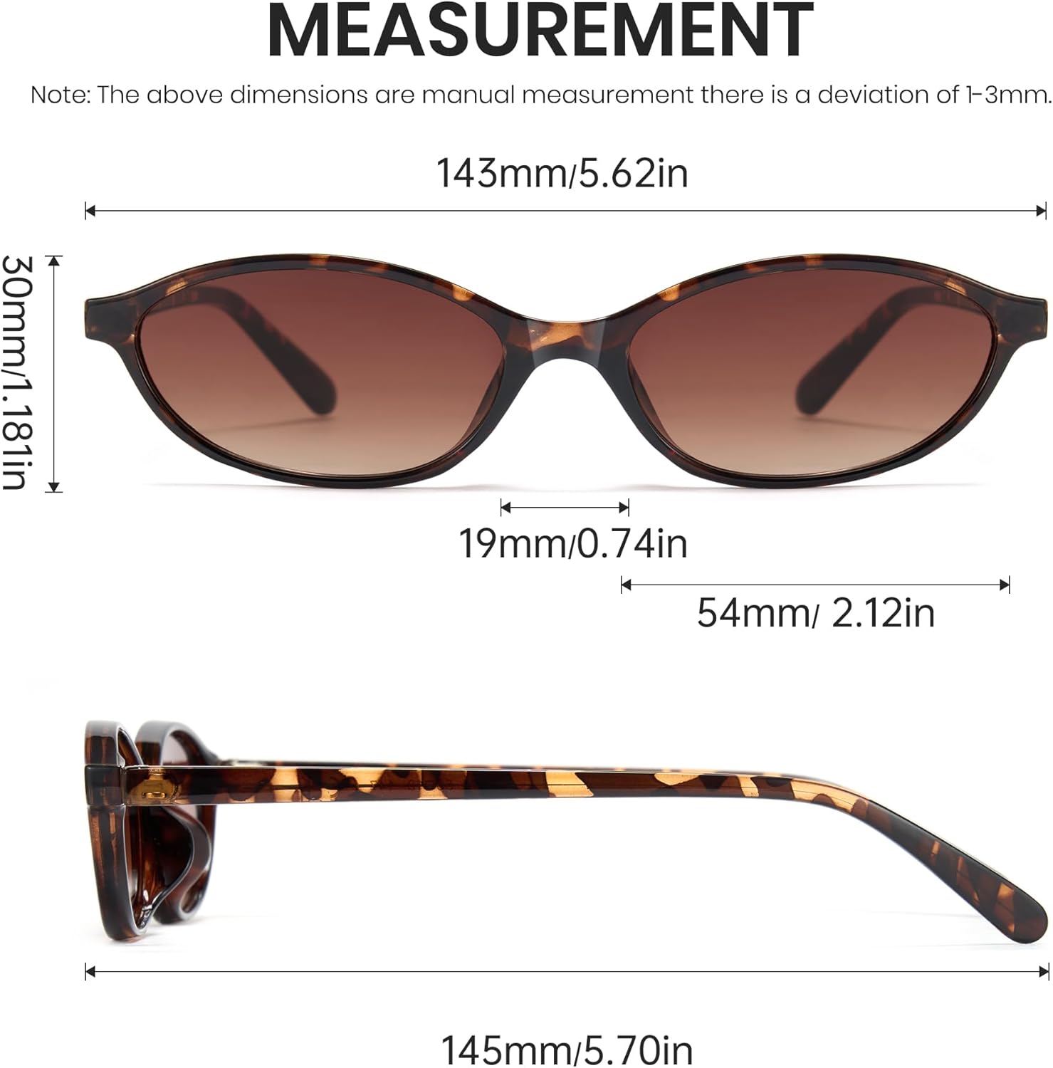 Cyxus Sunglasses for Women Men Trendy Sunglasses UV Protection for Outdoor 1293 (Tofu Frame Tea Colored Lens)