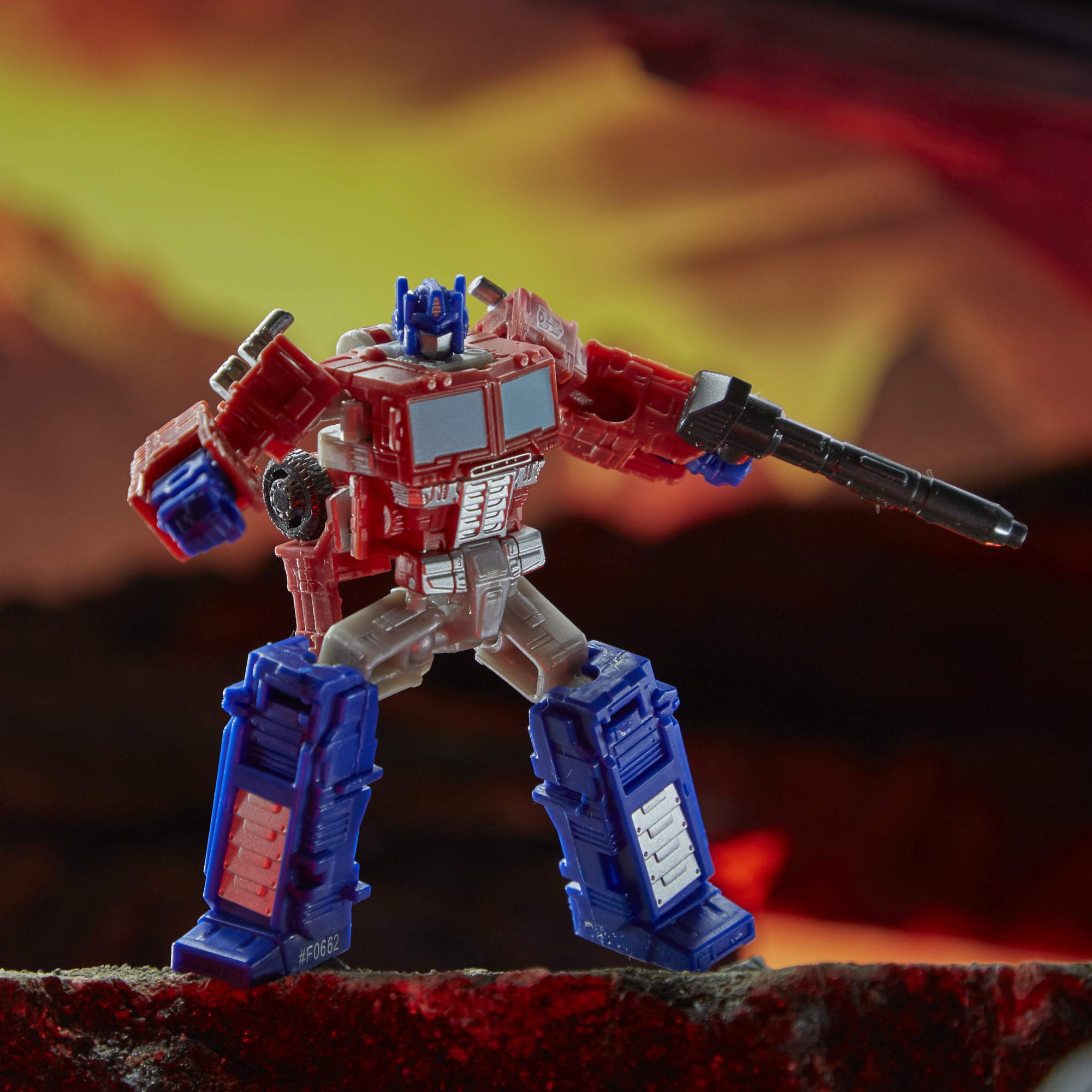 Transformers Toys Generations War for Cybertron Kingdom Core Class WFCK1 Optimus Prime Action