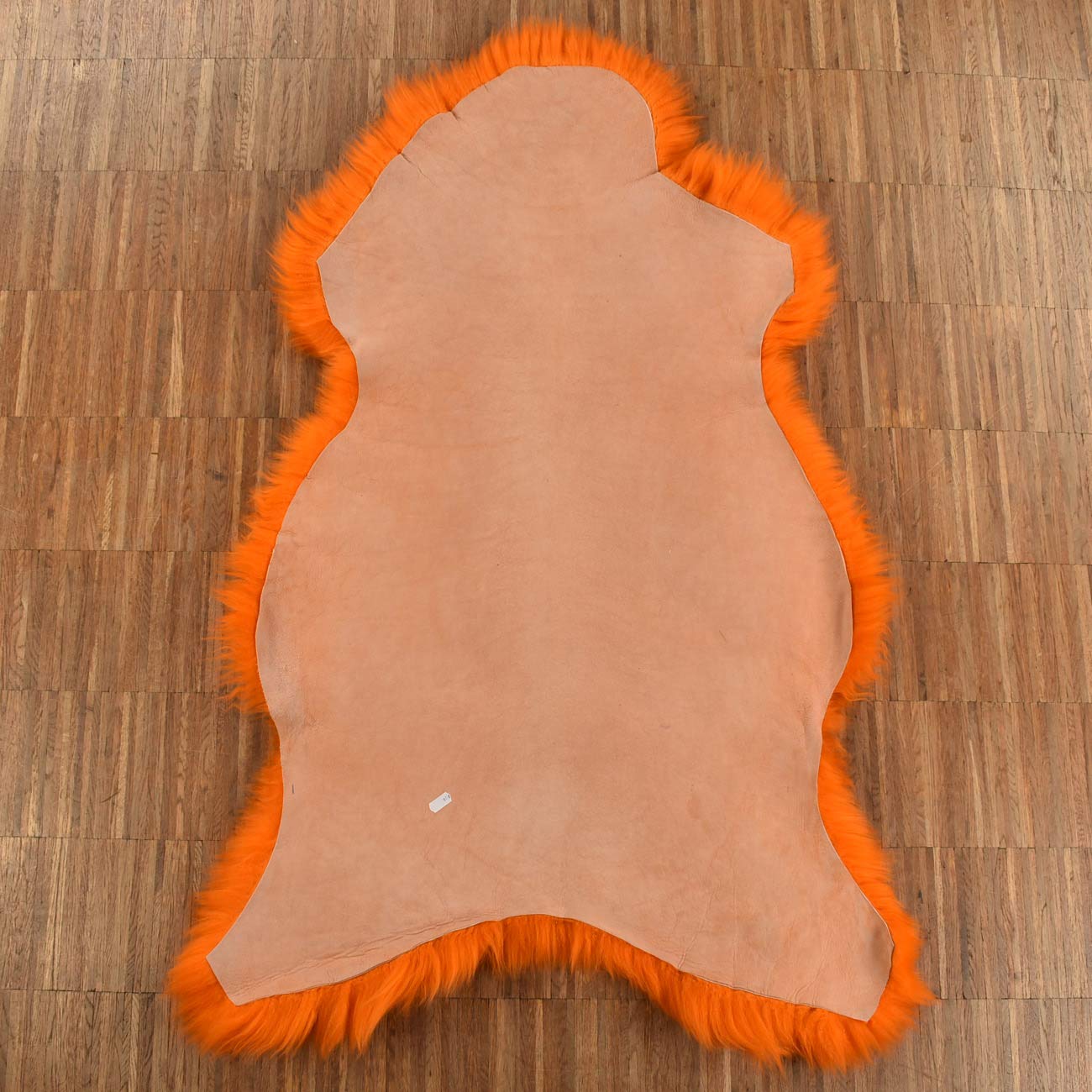 generisch SCHWEDISCHES LAMMFELL ORANGE 120 cm Lang Schaffell von KUHFELLE online
