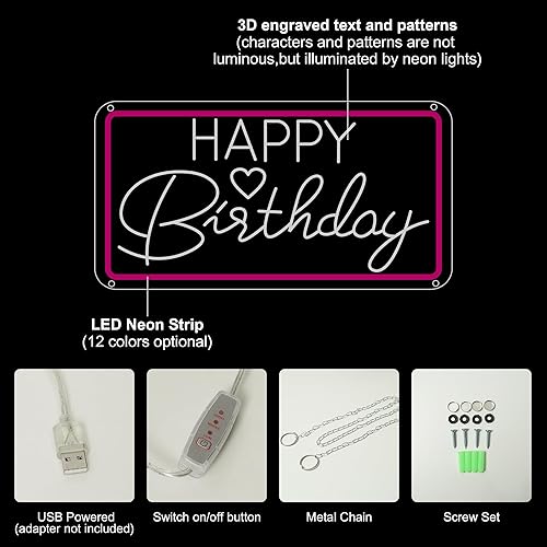 Miniatura 6 de Letreros de neón personalizados, letrero LED de neón personalizado para decoración de pared, letrero de neón personalizado en 3D personalizable