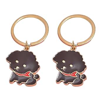 Amazon.co.jp: [Felimoa] キーホルダー トイプードル バッグ