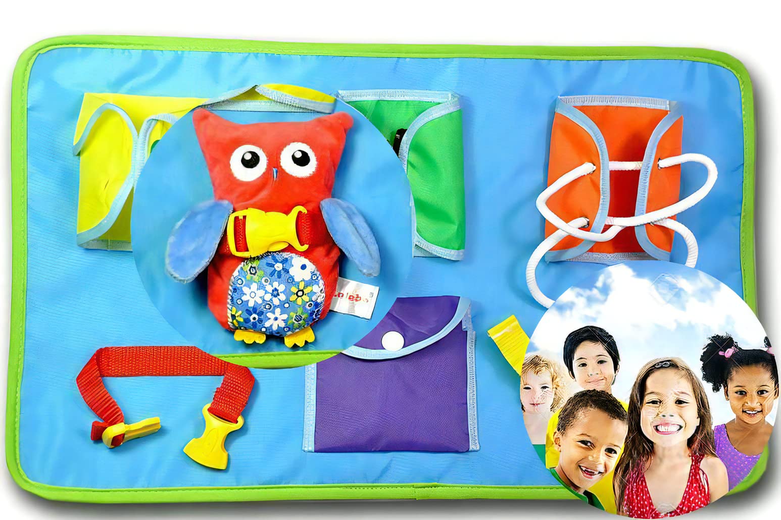 モンテッソーリ、一式 Amazon.co.jp: TOKIX【ふくろうシリーズ】 ボタン 練習 おもちゃ