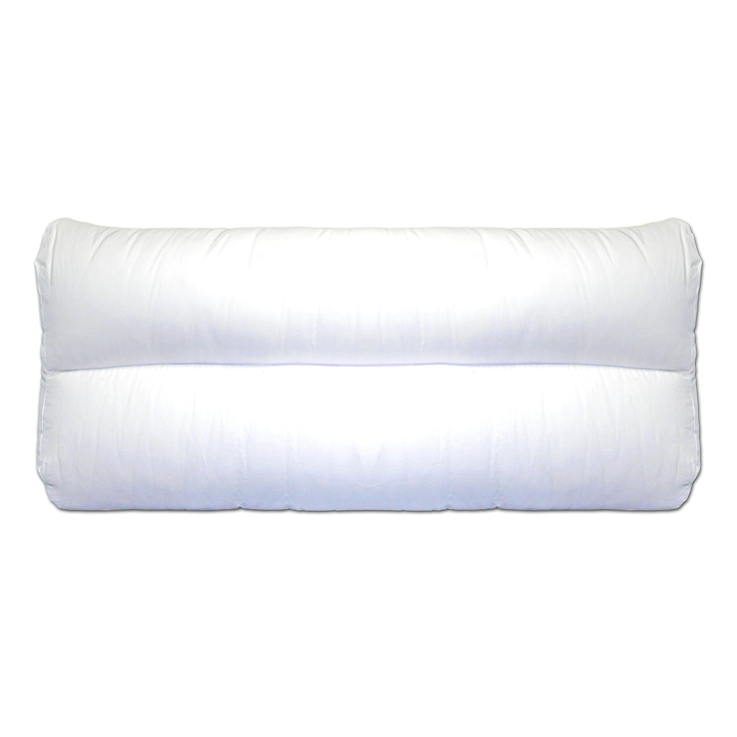 InnoMax Angel Silk Contour Small Bed Pillow, White 2 Pound