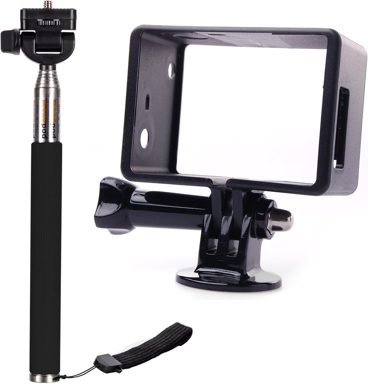 MADRIDGADGETSTORE® MONOPOD MONOPIÉ PALO LANZA MASTIL EXTENSIBLE