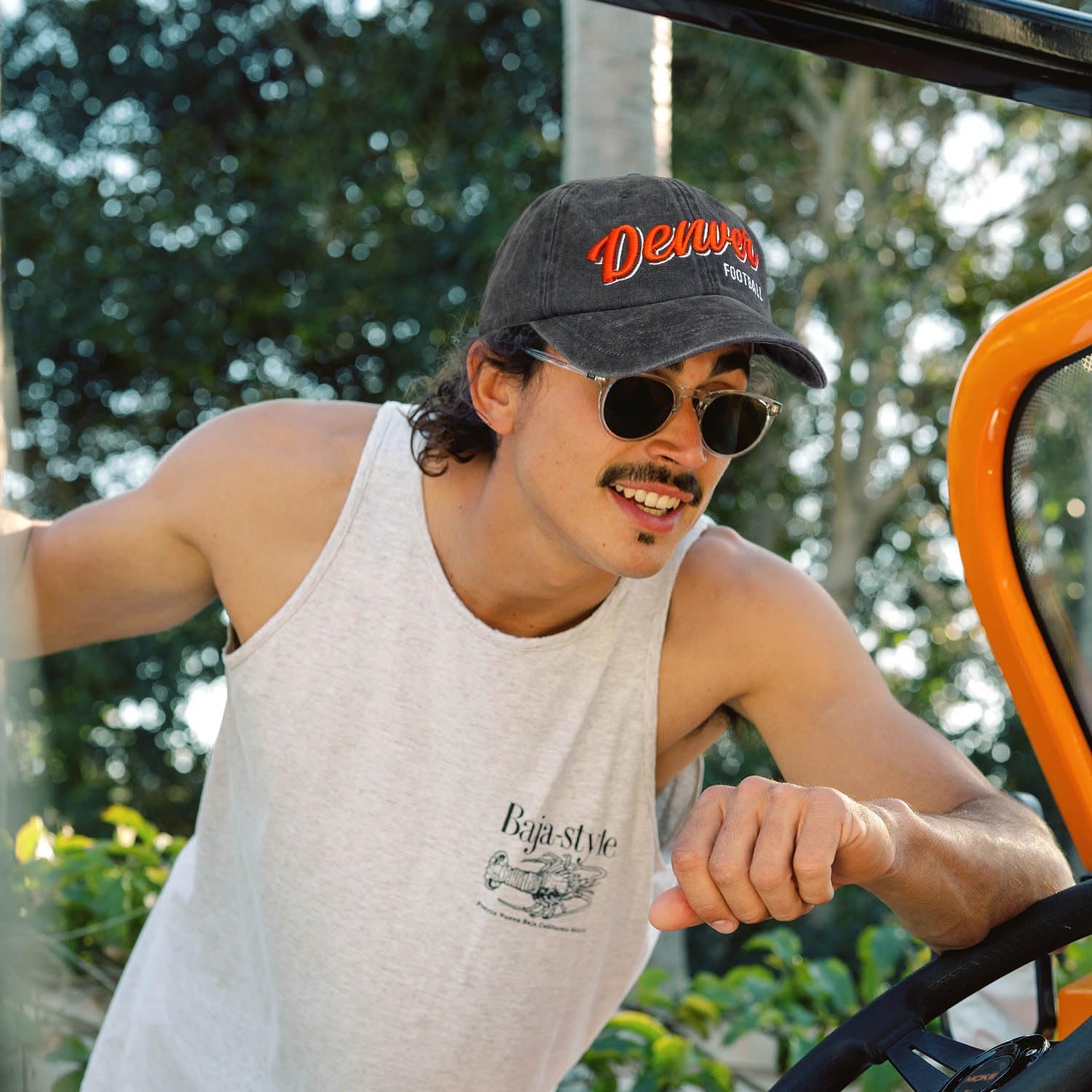 Sports Fan Baseball Cap Gifts for Men Women Apparel Embroidered Football Cotton Hat Merch Gear Suff - Image 5