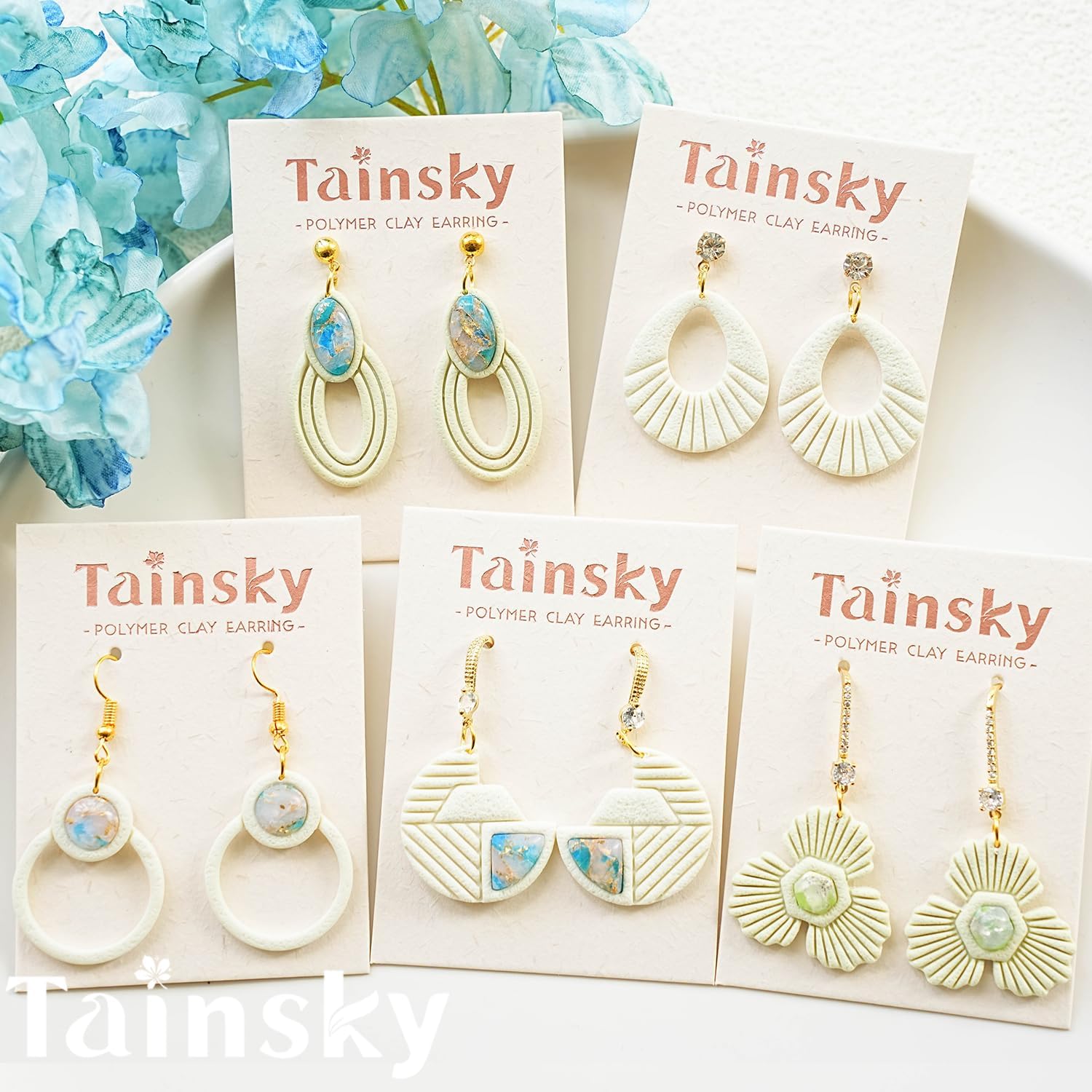 18 Shapes Embedded Polymer Clay Cutters - Gem Clay Jewelry Making Tools, Earring Cutters (A) - Image 4