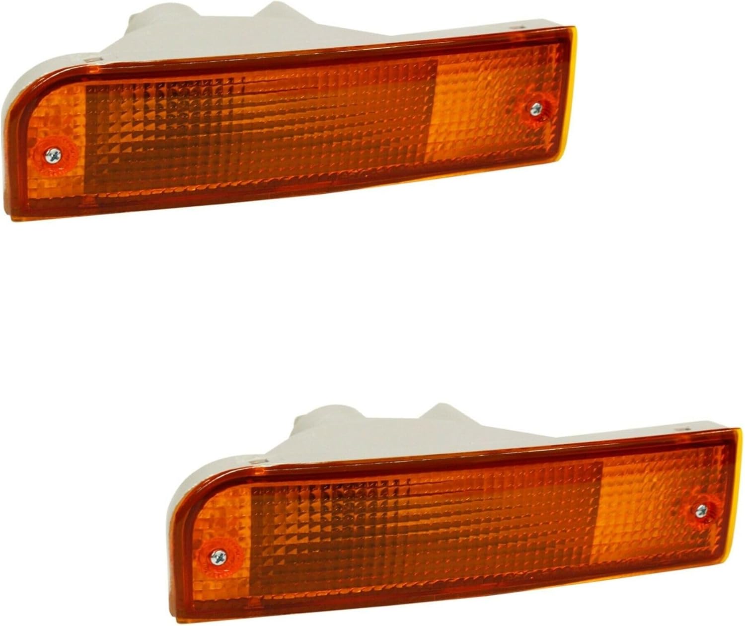 2 Set of - Signal Light Passenger Side Amber Lens Bulb Signal Lamp for Toyota for 4Runner 1992-1995, 3-7 Days Delivery