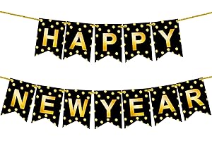 KatchOn, Happy New Year Banner 2024 - No DIY Required, Massive 10 Feet