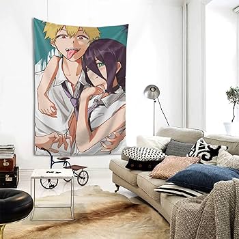 チェーンソーマン　レゼ　タペストリー チェンソーマンのレゼタペストリー 95×73cm - メルカリ