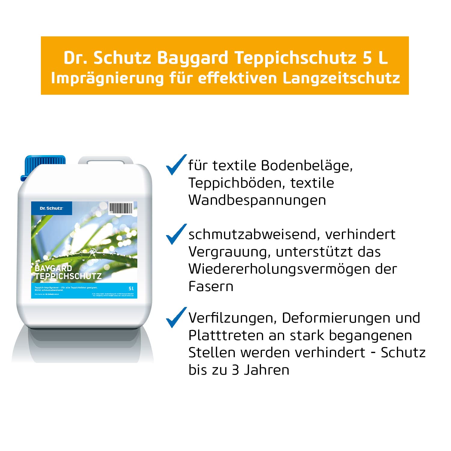 Dr. Schutz Baygard mata do dywanu; 5 l