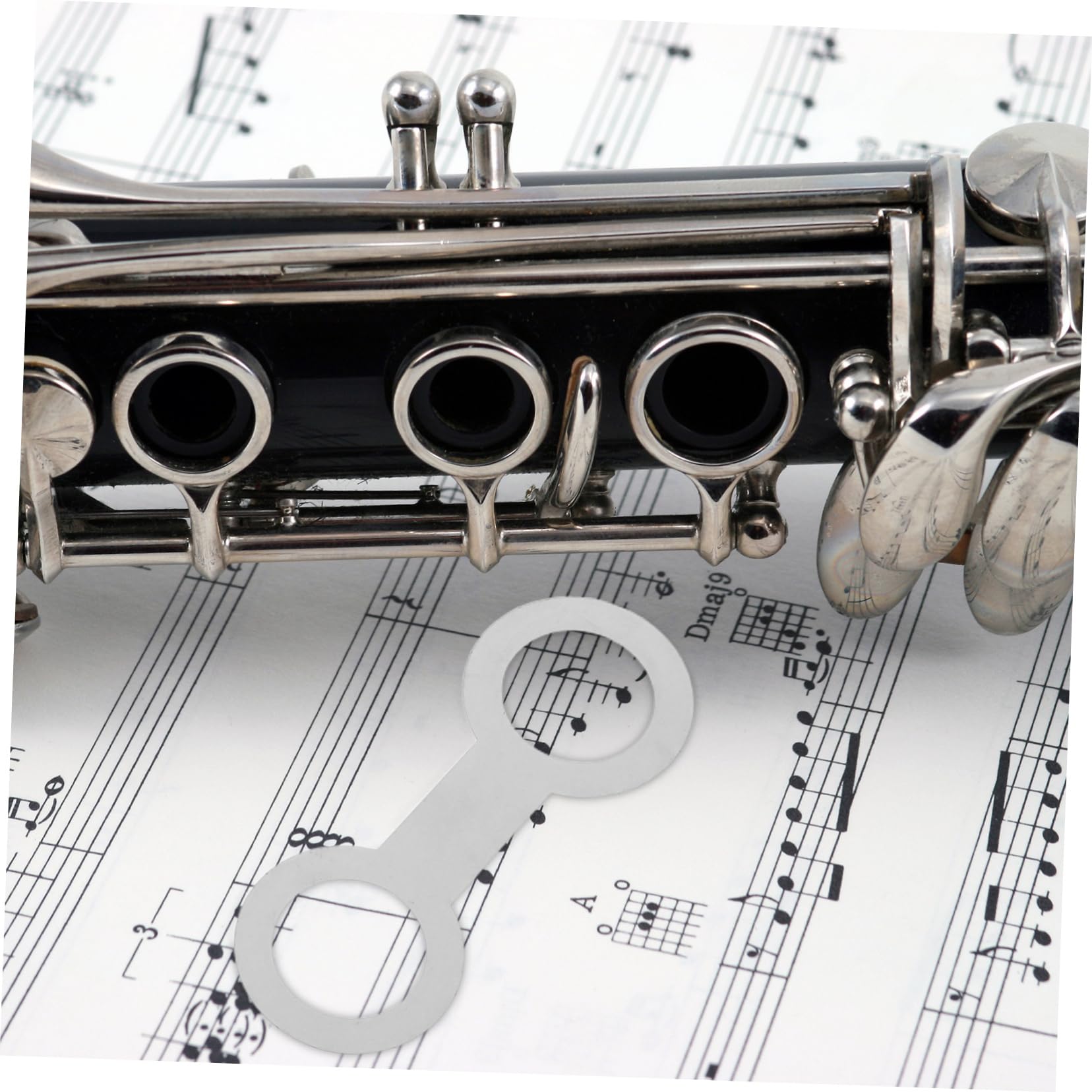 Toyvian 16 szt. poduszek do regulacji saksofonu, części narzędziowe, akcesoria do klarnetu, akcesoria do saksofonów, pierścienie poziomujące, żelazko, instrument muzyczny, zestaw 8-częściowy