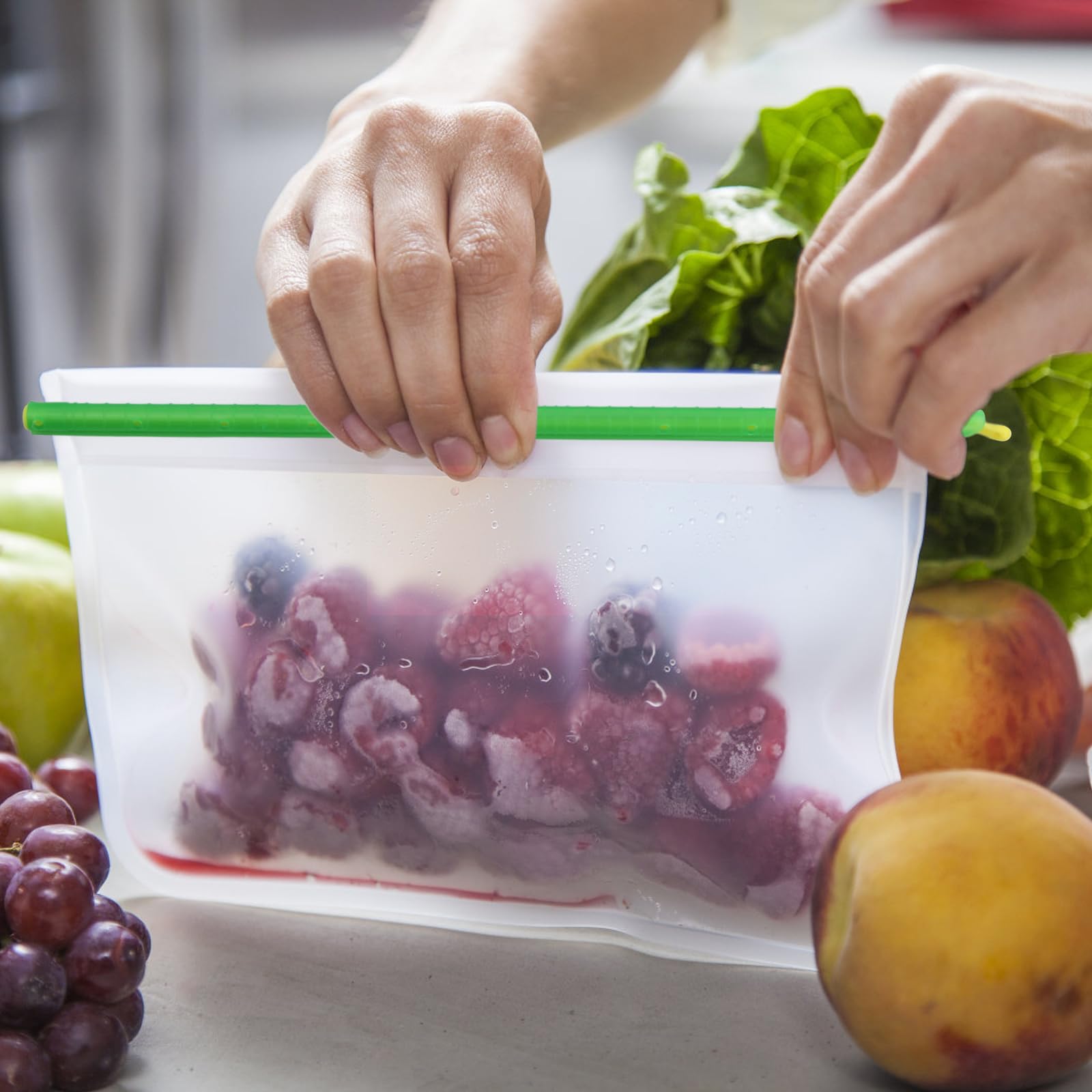 SHENGYIG 20-tlg. Verschlussclips Set - 5 Größen Für Lebensmittelbeutel