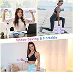 2-in-1 Ensemble de sonnettes réglables, 4 Niveaux de poids des mains (chaque 2.2.3.3/4/4/5.5lb) pour les femmes & Hommes, poids Ensemble de dumbbell convertible en Kettlebell pour la musculation à domicile