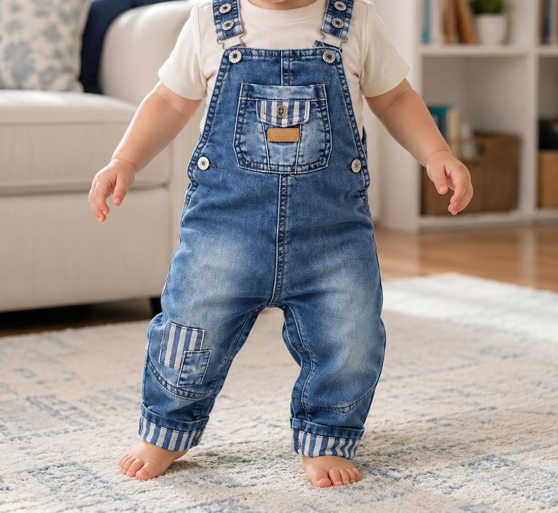 KIDSCOOL Girls Embroidered Jeans,4-15T Ribbed Elastic Waist Denim Pants | Big girls flower embroidery jeans, kids cute butterfly denim pants,comfy elastic waist trousers,fashion teen school wear