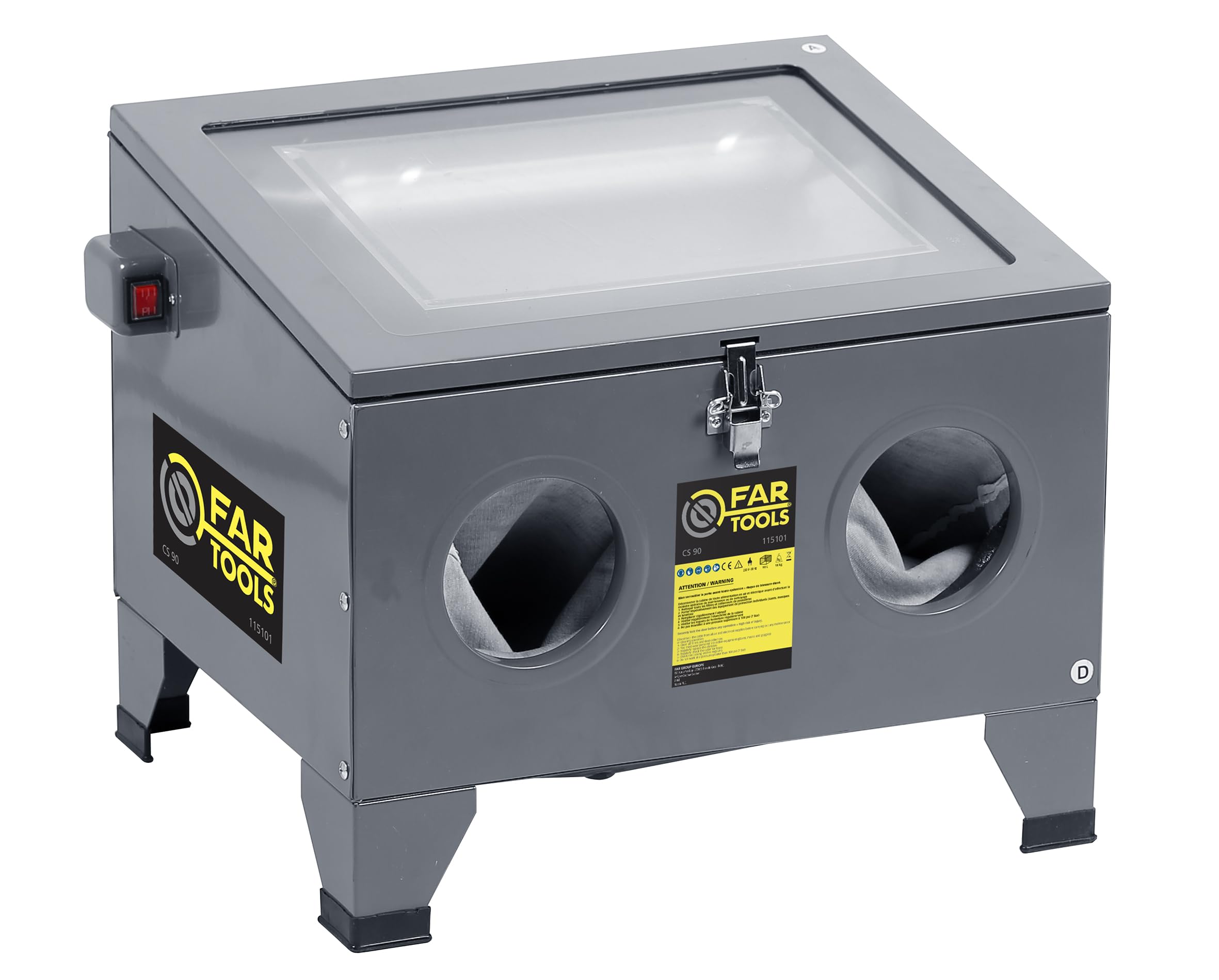 FARTOOLS - Cabine de sablage pneumatique CS 90 pression de travail 3/​4bar 90L - FARTOOLS - 115101