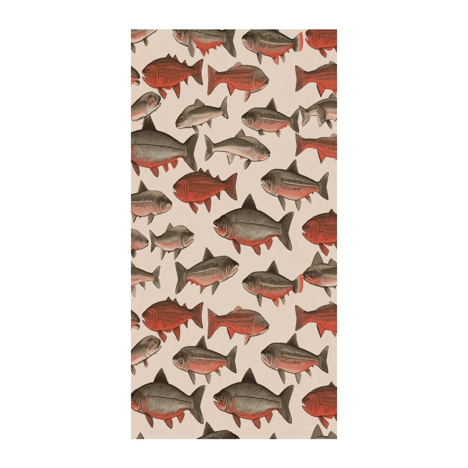 KHAUERBC Salmon Blackout Curtains for Light Filtering Doorway Curtains .Room Divider Curtain As Sliding Door/Closet/Patio。French Door Curtain 70 * 35.4 Inch for Home Decors.