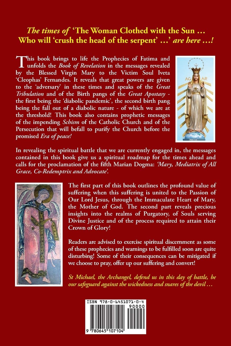 Suffering and the Thesis of Purgatory: With Prophetic Warnings for Our World