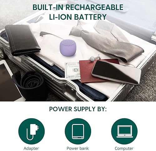 Miniatura 70 de Máquina de Sonido de Ruido Blanco Babelio, Luz Nocturna, Mini y Portátil, 15 Sonidos Sin Bucle, Temporizador, Función de Memoria, para Adultos y 1 -