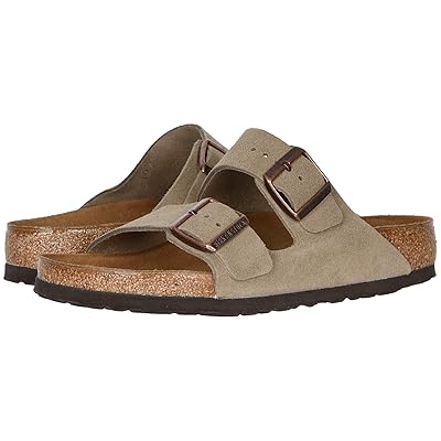 Birkenstock Arizona Suede (Unisex) Sandals Taupe Suede