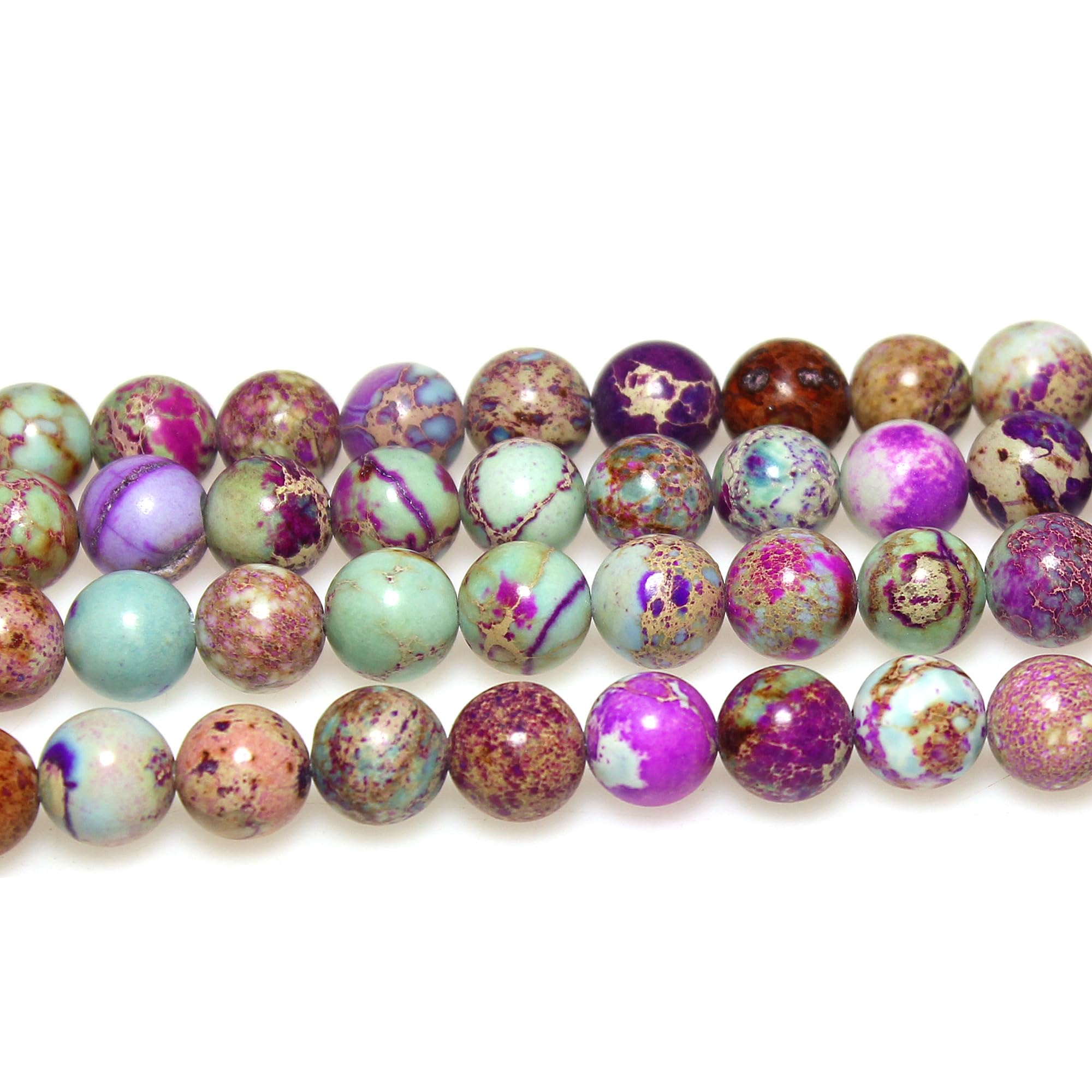 Les Perles Rondes En Pierre Synthétique Bleu Foncé Sont