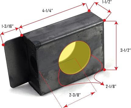 Gate Lock Boxes Double Cylinder Deadbolt Gate Lock with Weldable Steel Lock Box