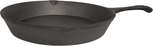 Sartén de hierro fundido tratado por deportes de fama mundial