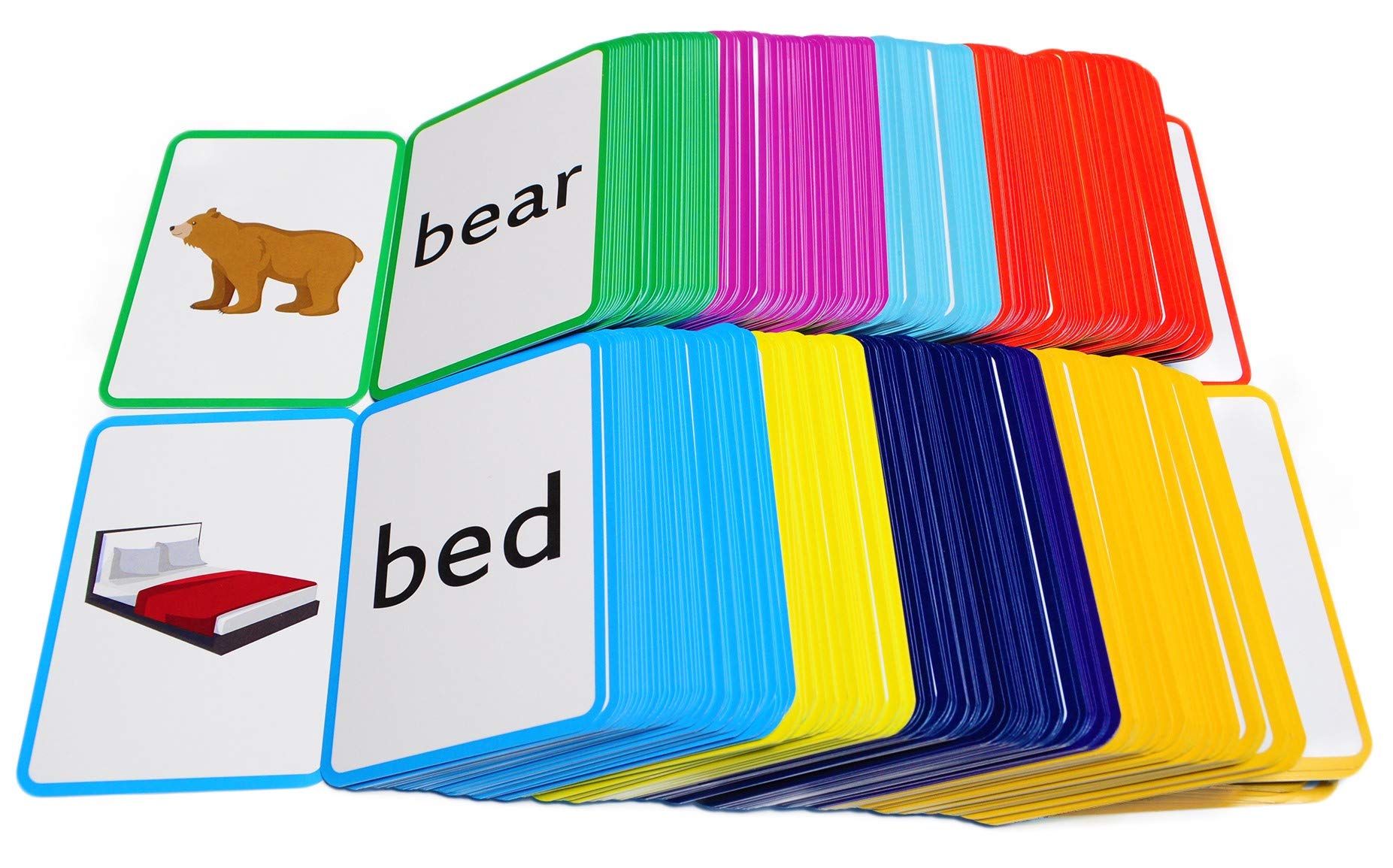 384 Concentration and Memory Matching Card Game Playing Cards - Includes Animals, Food, Family, and Much More