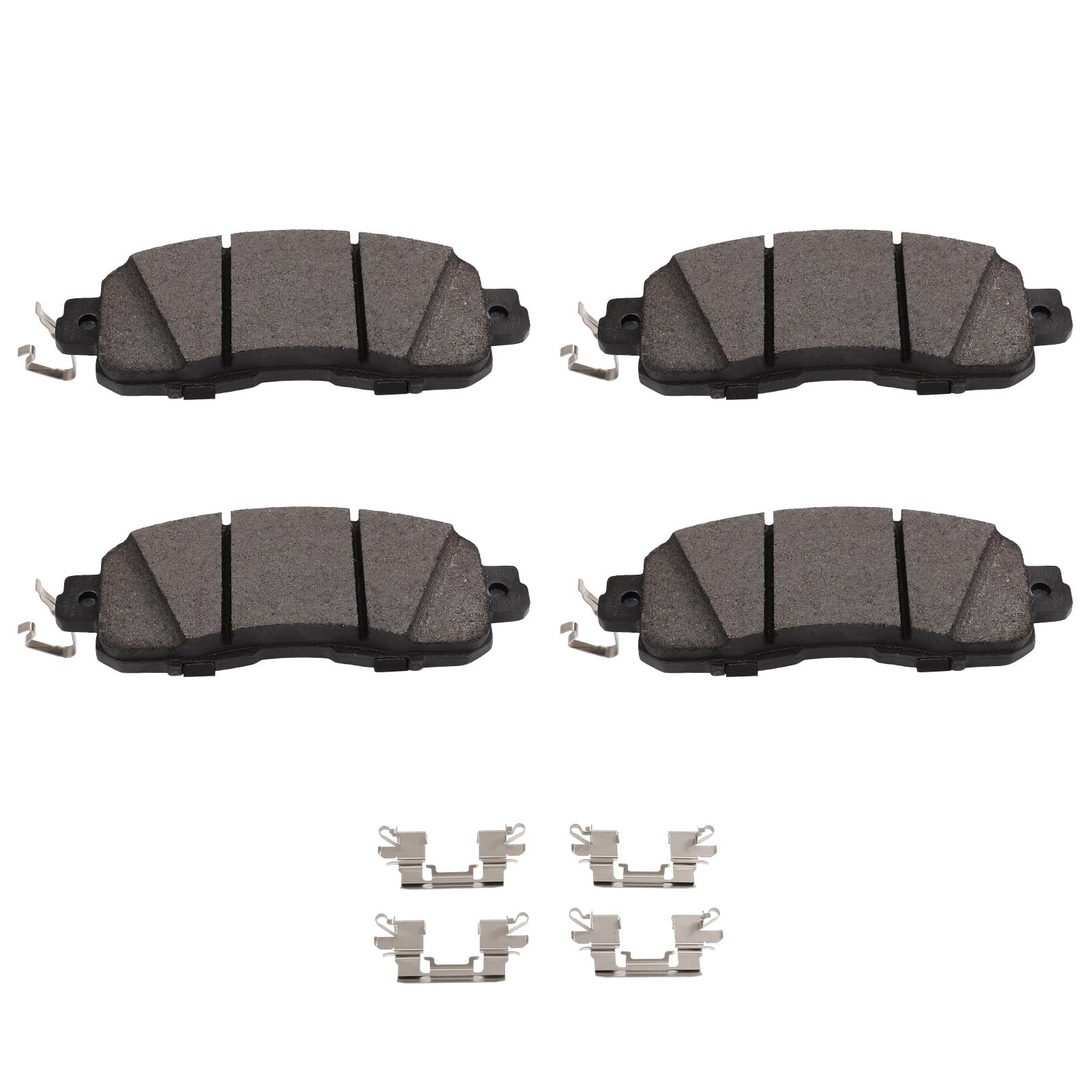 SCITOO D1650 Front Semi-Metal Brake Pads Sets Fit For Nissan For ALTIMA 2013-2019