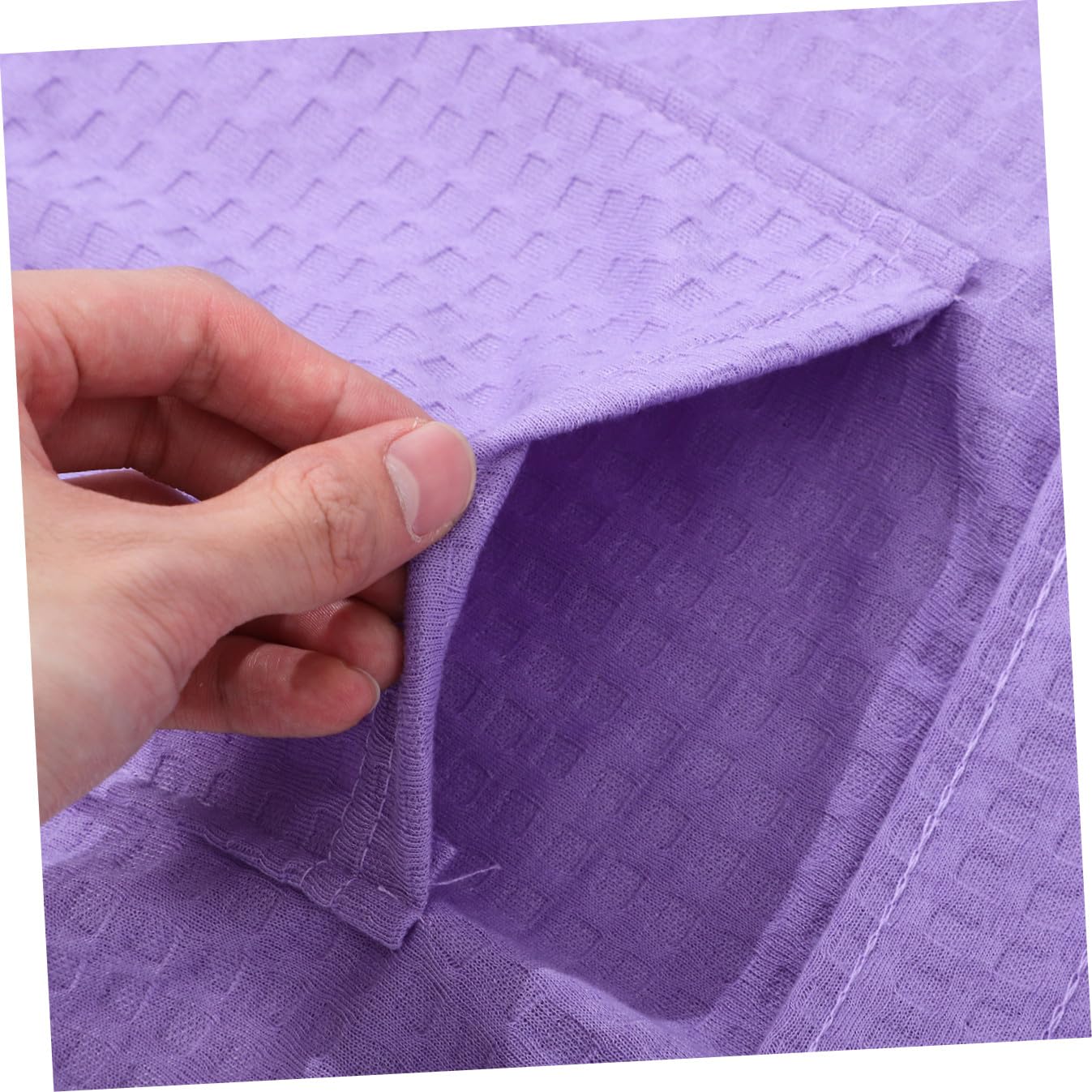 Bademantel Morgenmantel Bademäntel Nachthemd Duschen Spa-Kleid Waffelmantel Nachthemd Nachtwäsche Duschmantel Robe Kleid Langes Gewand Duschmäntel Waffelstoff Blue