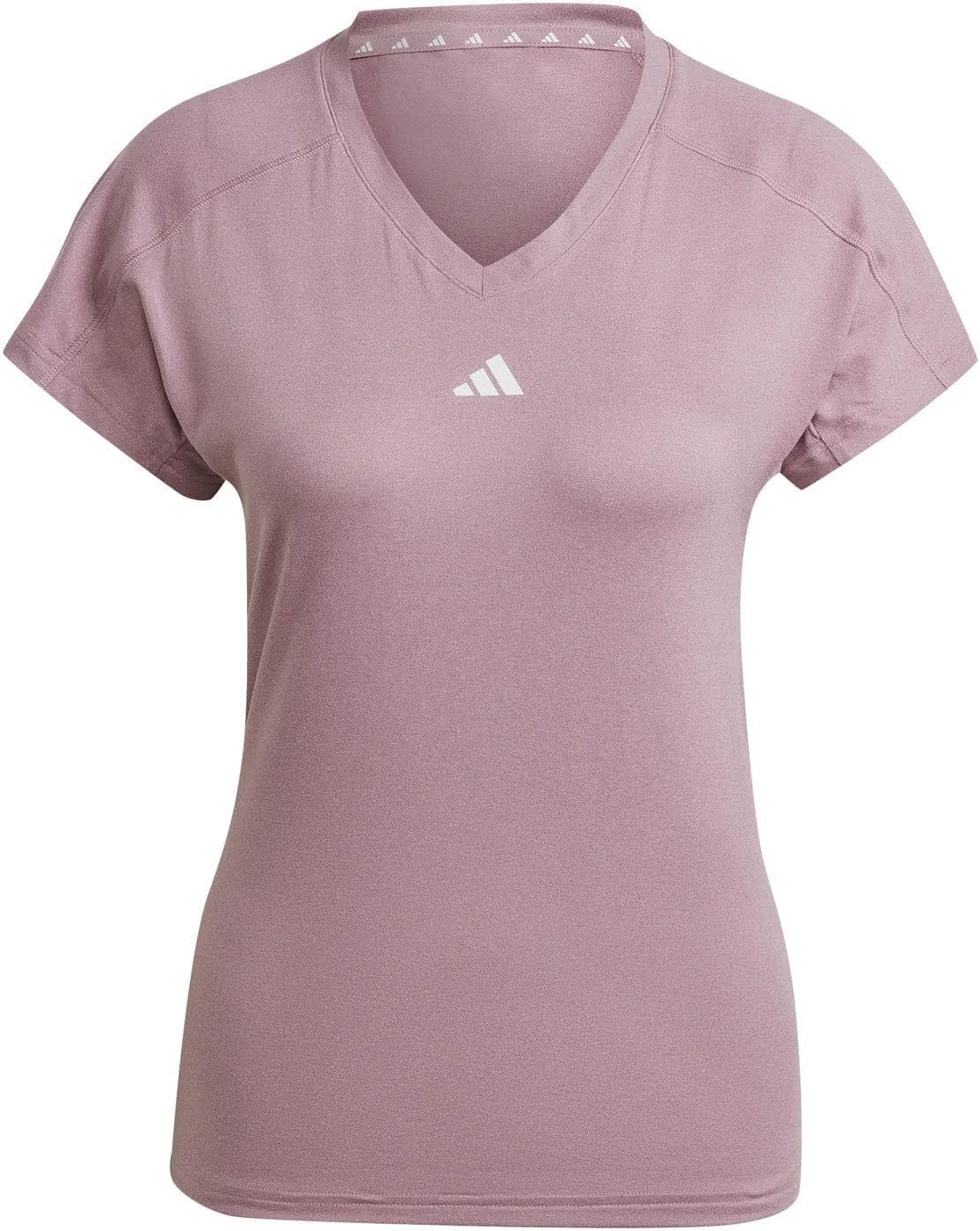 adidasWomen's AEROREADY Train Essentials Minimal Branding V-Neck T-Shirt