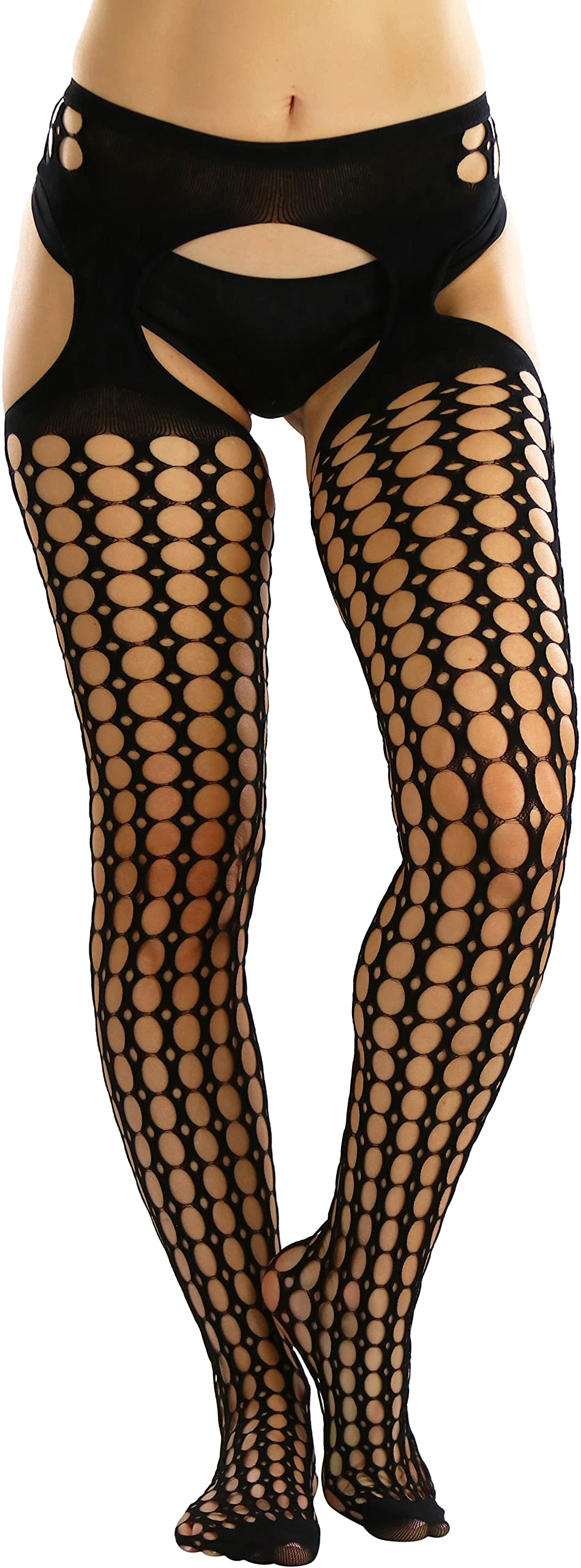 ToBeInStyle Women's Suspender Pantyhose