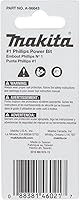 Vista 4 de Makita A-96643 Impactx 1 Phillips 2″ Power Bit, 2 Pack