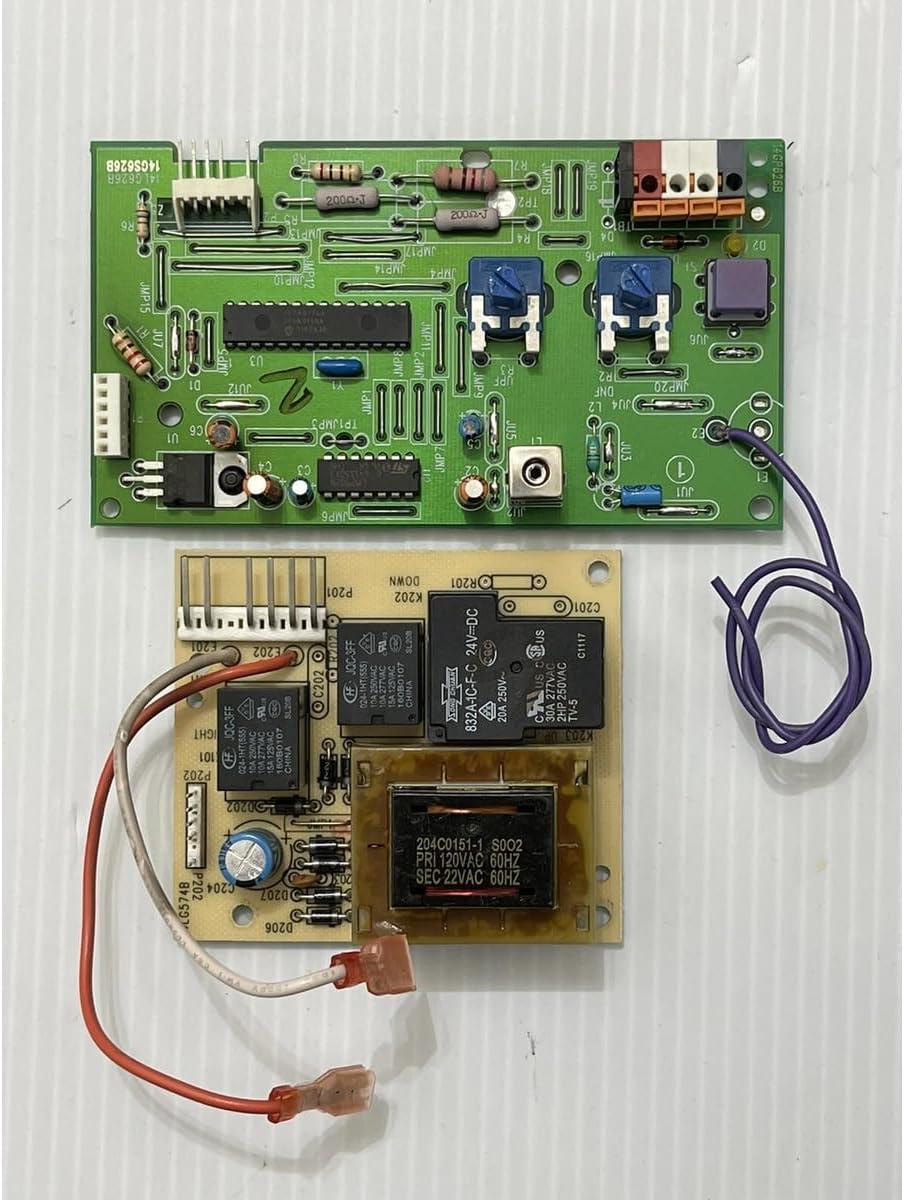 Replacement for Chamberlain Liftmaster 41AS050R1 Circuit Board End Panel Purple Learn Board ONLY Compatible with Chamberlain Liftmaster 41AS050R1.