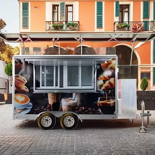 Rapid Deployment Food Truck: Custom Trailer Sales with Guardrails for Barbecue, Sausage, Fried Chicken & Event Vendor