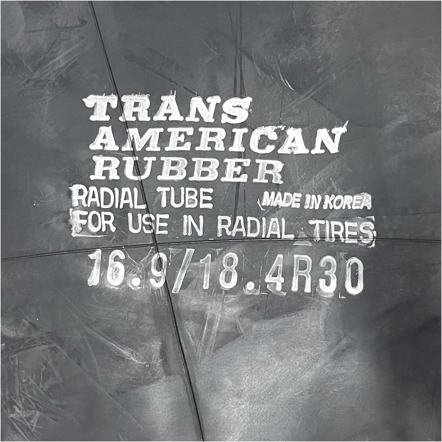 Trans American Rubber Tractor/Implement Inner Tube with TR-218A Valve Stem (16.9R-30/18.4R-30)
