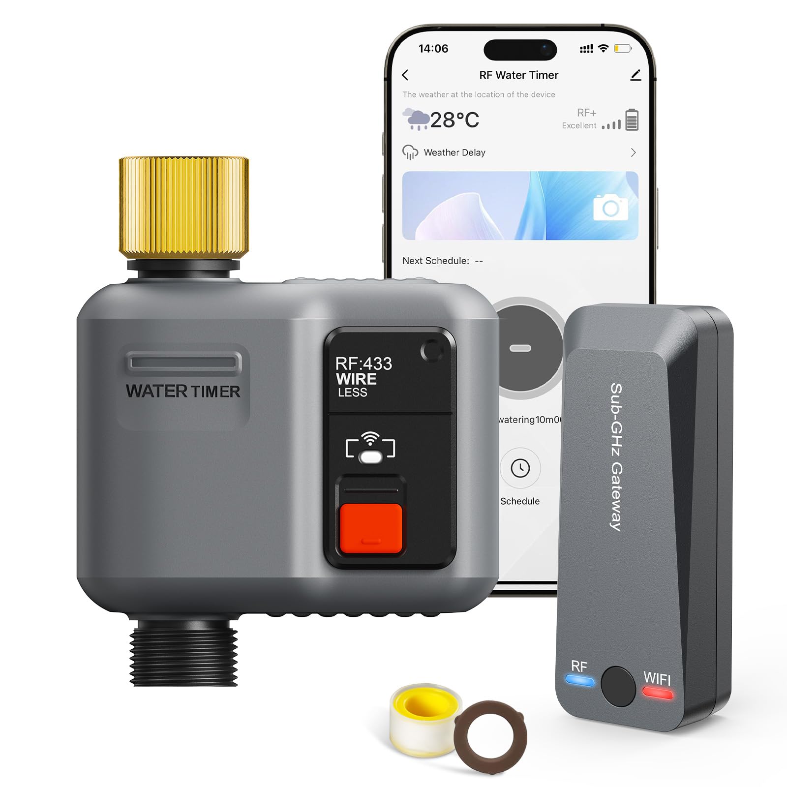 Photo 1 of Johgee WiFi Water Timer with 984ft Range