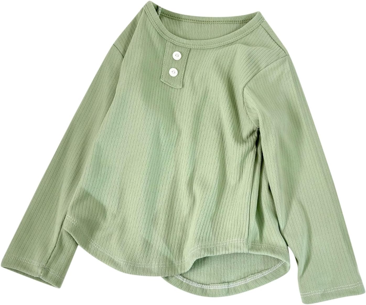 Children's Base Layer Cotton Linen Shirt Toddler Boys Button Up Long Sleeve Blouse Dress Shirts Fall Tees Tops