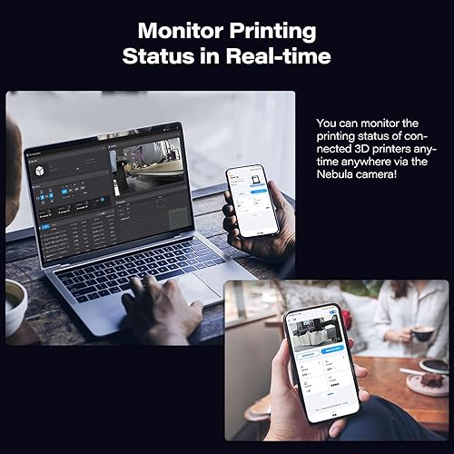 Miniatura 2 de ENOMAKER Creality Nebula - Kit de cámara HD USB 3D con visión nocturna, monitoreo de 24 horas, detección de espagueti, filmación de lapso de tiempo
