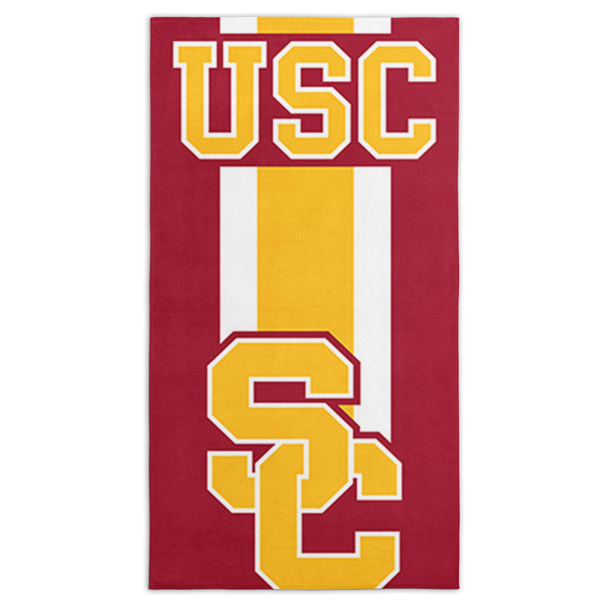 Northwest NCAA USC Trojans Unisex-Adult Beach Towel, 30" x 60", Zone Read