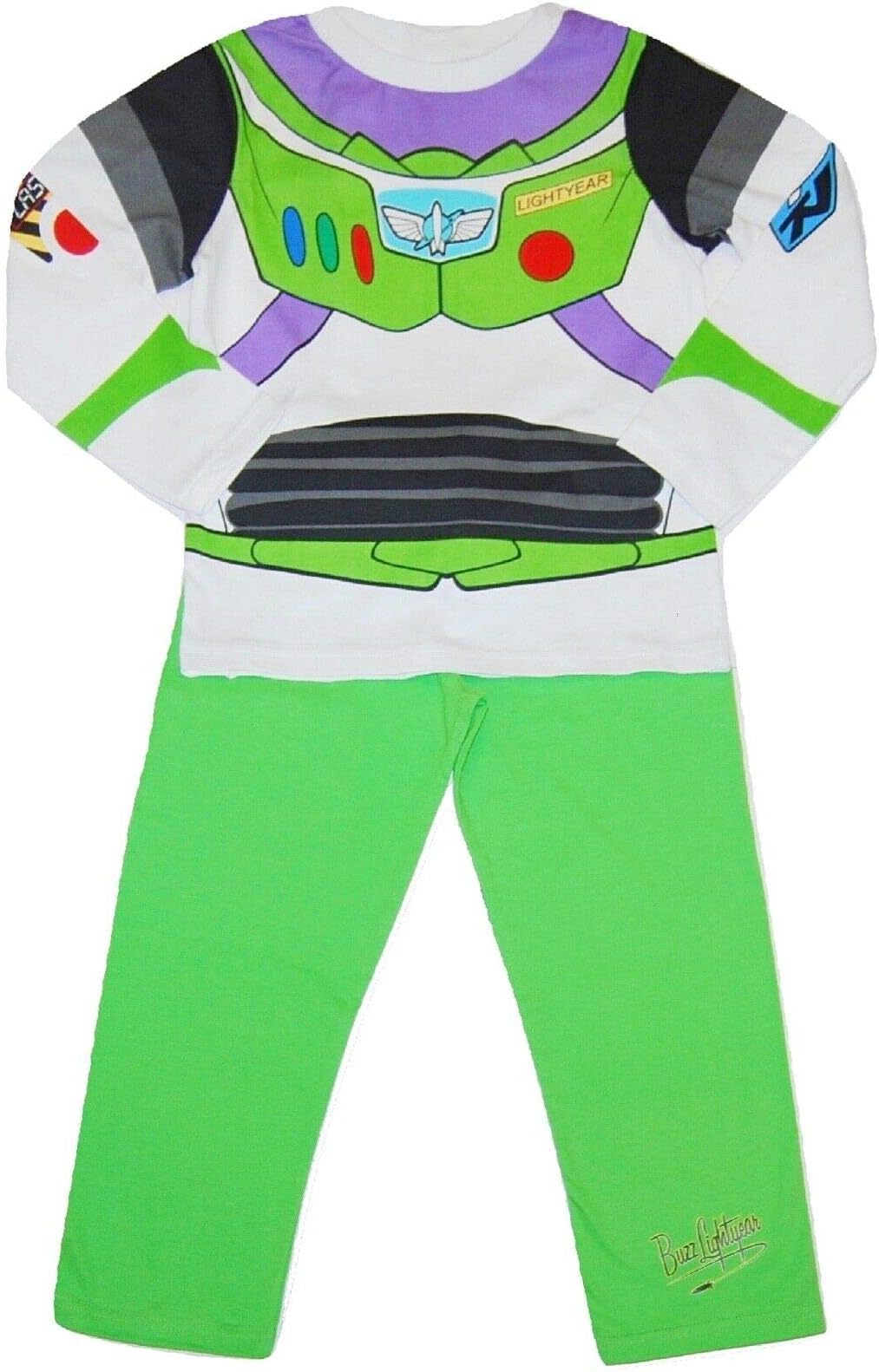 Disneys Toy Story Boys Buzz Lightyear Pyjamas