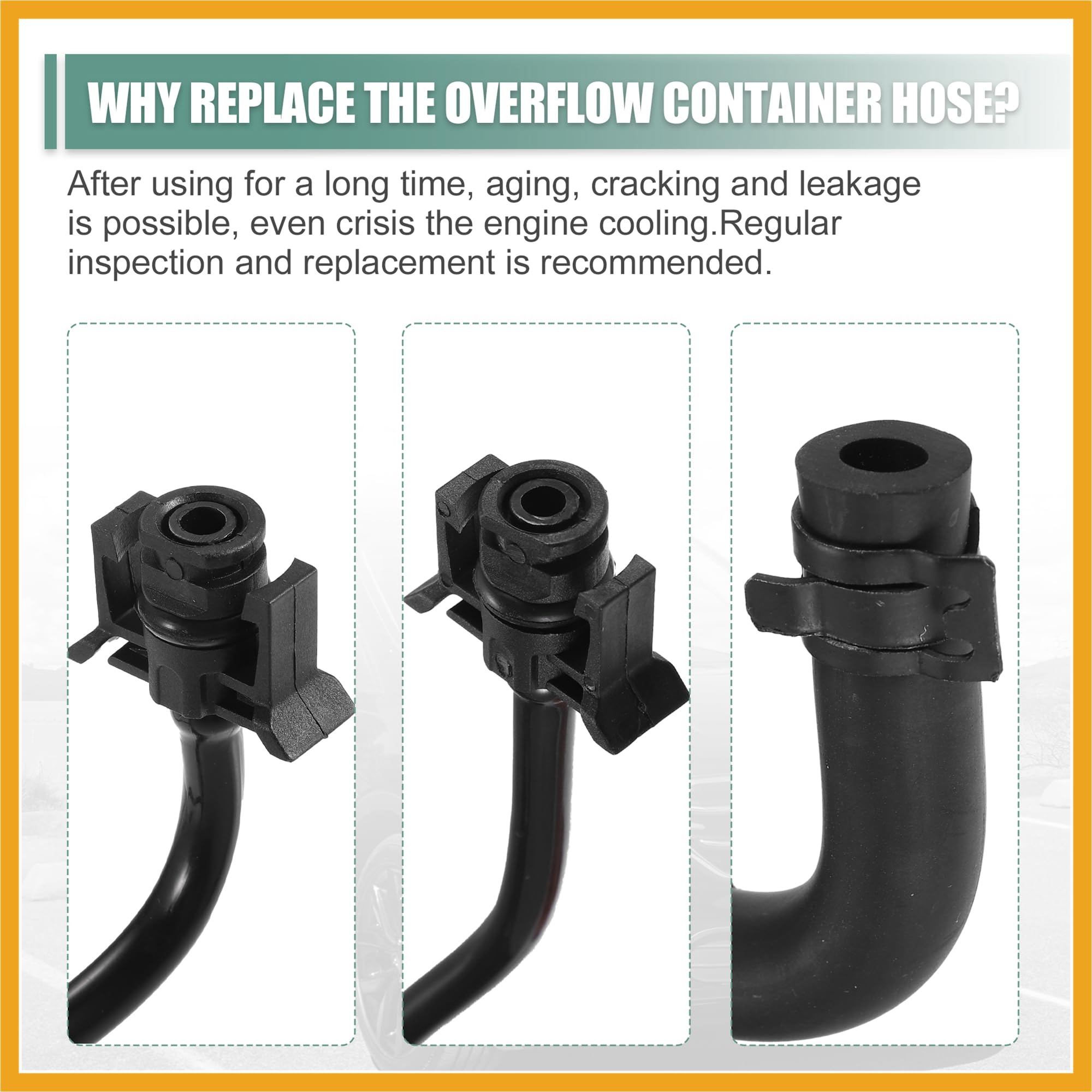 ♩ Amazon.com: Partuto Engine Coolant Overflow Hose for ford escape