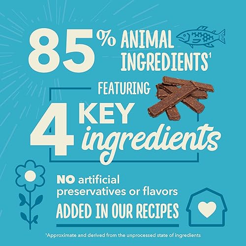 Miniatura 5 de ACANA Chewy Strips - Receta de salmón con ingredientes limitados para perros, con piel, abrigo y soporte digestivo, bolsa de 4 onzas