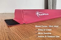 Vista 4 de MARFULA Balance Beam - Equipo de gimnasia de suelo plegable para niños, base antideslizante - de 6 a 10 pies para uso en gimnasio en casa