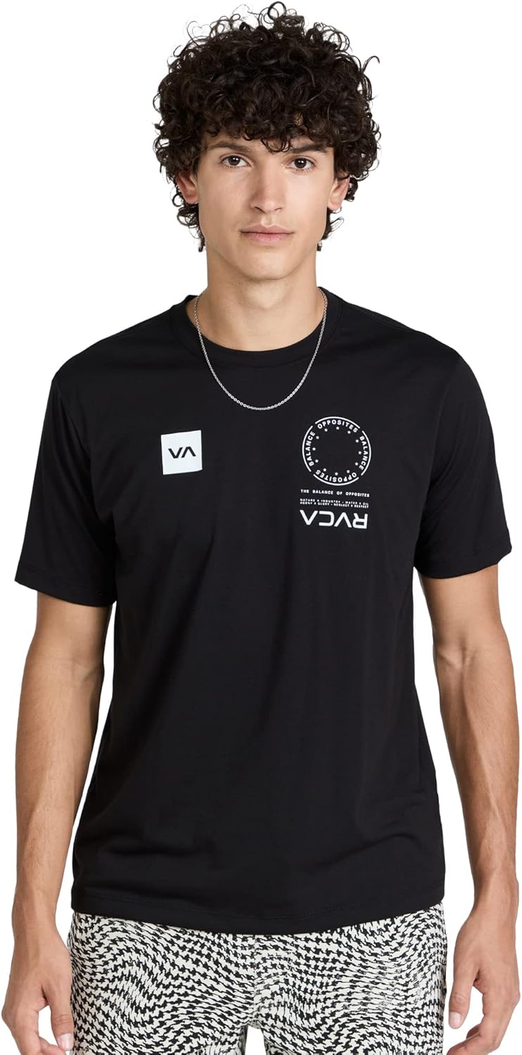RVCA Men's VA Blur Short Sleeve