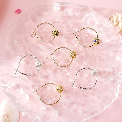 Miniatura 6 de Aretes linfáticos para mujer en Prime Yoopulse, aretes linfáticos para terapia de linfvidad, aretes de germanio para drenaje linfático, joyería de